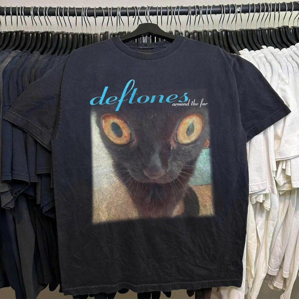 Black Deftones Around The Fur Cat